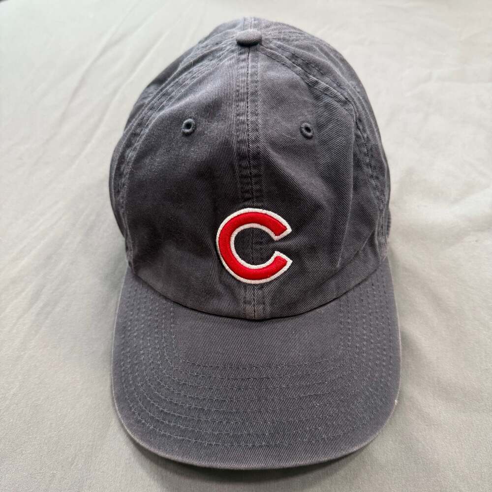 Twins Enterprise Men's Slideback Hat Blue OSFA Chicago Cubs Logo